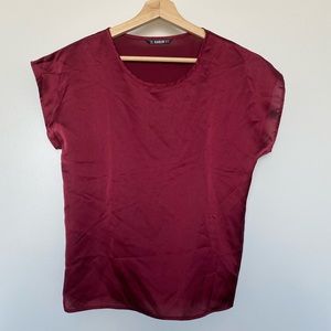 Maroon blouse